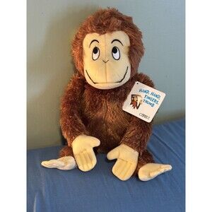 New Kohls Cares Dr. Seuss Hand Hand Fingers Thumb Plush Monkey Stuffed Animal